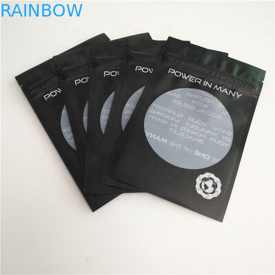 Plastikreißverschluss-Verpackentasche SGS VMPET 10C CMYK Gravnre Plastikschmuck-Beutel