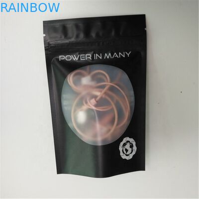 Plastikreißverschluss-Verpackentasche SGS VMPET 10C CMYK Gravnre Plastikschmuck-Beutel