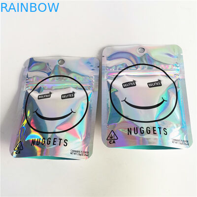 Kräuterweihrauch 3.5g Cbd, der Reißverschluss-Tasche Matte Glossys 12C VMPET Cbd verpackt