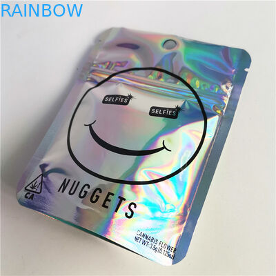 Kräuterweihrauch 3.5g Cbd, der Reißverschluss-Tasche Matte Glossys 12C VMPET Cbd verpackt