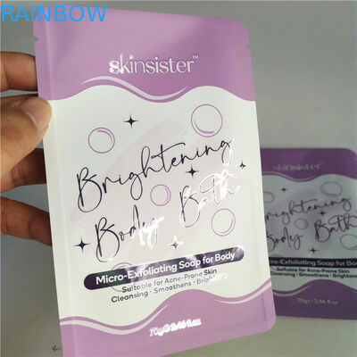 AL 0.7C 12C wiederversiegelbare lamellierte kosmetische Reißverschluss-Tasche Imbiss-Tasche SGS MPET