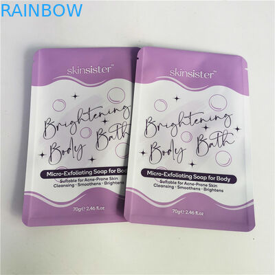 AL 0.7C 12C wiederversiegelbare lamellierte kosmetische Reißverschluss-Tasche Imbiss-Tasche SGS MPET