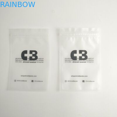 HAUSTIER NY 200mic CMYK Plastikbeutel, die SGS VMPET für Ohrring-Armband verpacken