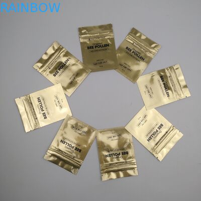 Plastikbeutel der Gravüren-100mic CMYK, die flachen Reißverschluss-Beutel SGS VMPET verpacken