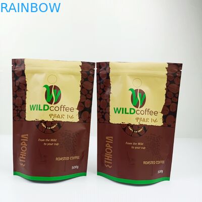 MOPP 200mic Aluminiumfolie-Beutel vmpet SGS CMYK tropfen Kaffee-Filtertüte