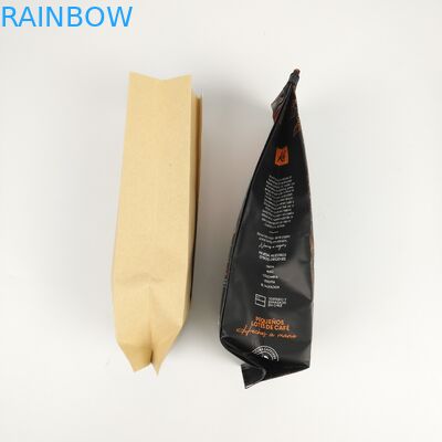 PET SGS 12C Tasche 200mic CMYK flache untere verpackende Seitenkeil-Reißverschluss-Tasche