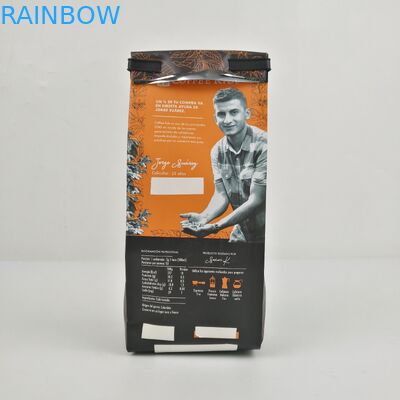 PET SGS 12C Tasche 200mic CMYK flache untere verpackende Seitenkeil-Reißverschluss-Tasche