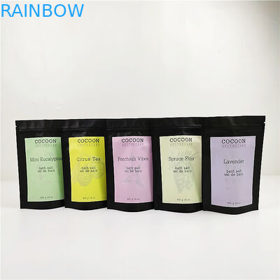 Imbiss-Tasche Mopp 180mic mit Reißverschluss, die 1-50kg Vmpet Gravüren-Plastikreißverschluss-Beutel verpackt