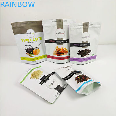 Plastik-Tasche Mopp der Aluminiumfolie-120mic Plastik-Verpacken- der Lebensmitteltasche SGS essbare