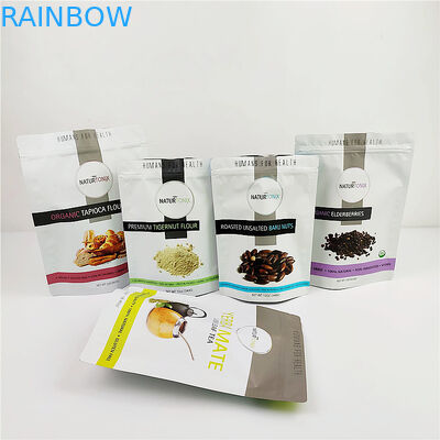 Festgesetzte 200mic CMYK Verpackentasche der Aluminiumfolie-Reißverschluss-Taschen-VMPET THC CBD