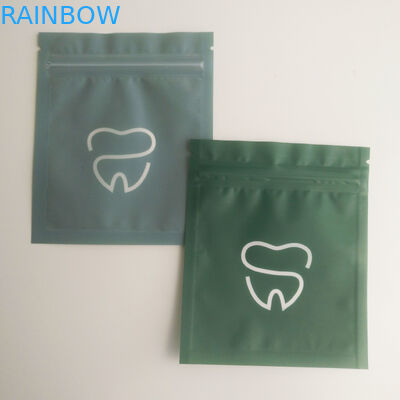 Beutel mit Reißverschluss CMYK MATT For Invisible Aligner 90mic MOPP Plastik