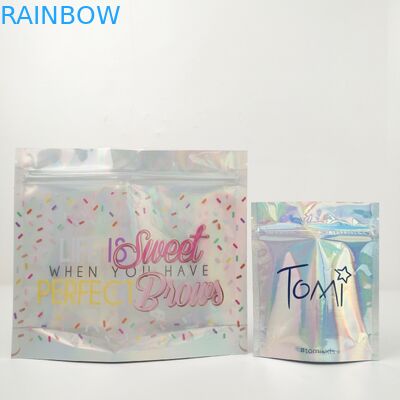 Plastikverpackung 1.2c Mpet CMYK mit Reißverschluss sackt VMPET-Gravüre für Schmuck-Kosmetik ein