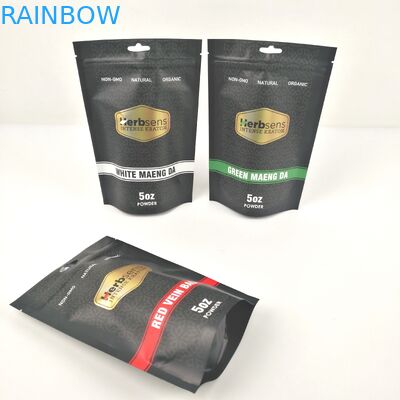 200g Vmpet 10C lamellierte die Plastikbeutel, die schwarzen Matte Mopp verpacken