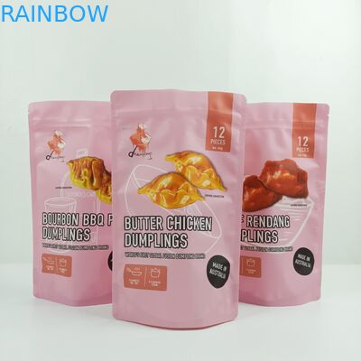 Stehen Verpackentaschen-PA 1.5c Matte Opp Gravure Zipper Locks herauf Verpackentasche