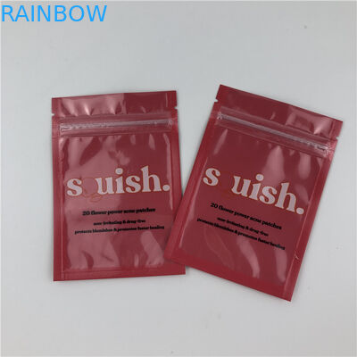 Gravüren-Plastik-Reißverschluss-Tasche 0.7c Al With Clear Front Window 120mic MOPP