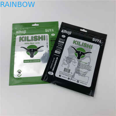 Plastikbeutel SGS Kraftpapier, die CMYK VMPET NY CPP für Trockenfleisch vom Rind verpacken