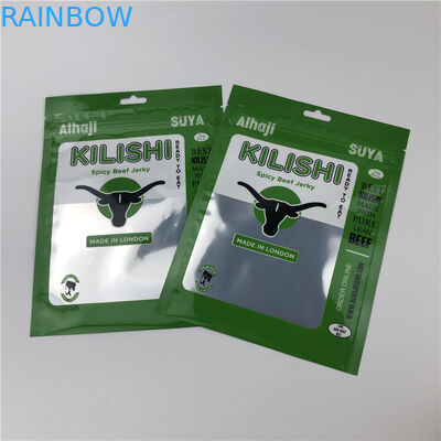 Plastikbeutel SGS Kraftpapier, die CMYK VMPET NY CPP für Trockenfleisch vom Rind verpacken