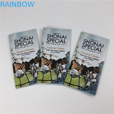 Hintere versiegelnde kundengebundene Taschen-Nahrungsmittelgrad-Plastikmüsliriegel-Verpackung für das Schokoladen-/Energieriegel-Verpacken