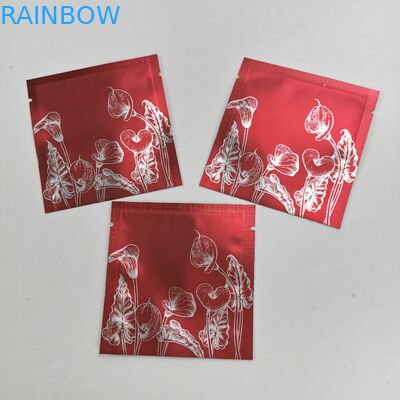 Kleine Drei-seitige Robbe Mini Cosmetic Cotton Bags Packet, der kundengebundene Nahrungsmittelreißverschluss-Taschen-Heißsiegel-Taschen verpackt