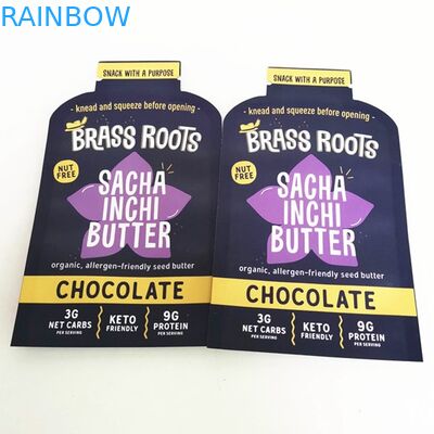 Digital-Druck-blühen kundenspezifischer Form-Kokosnussöl-Kissen-Plastik-Nahrungsmittelschlauchbeutel-Imbiss-Süßigkeits-Beutel für Unkräuter