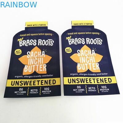 Digital-Druck-blühen kundenspezifischer Form-Kokosnussöl-Kissen-Plastik-Nahrungsmittelschlauchbeutel-Imbiss-Süßigkeits-Beutel für Unkräuter