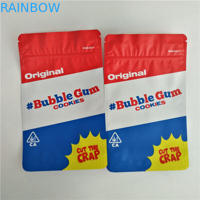 Kundenspezifischer Druckhanf-Öl-Splitter vereiteln Kapsel-Verpackentasche Plastik-Unkräuter Vape Pen Pack Gummies Candy Pouches CBD
