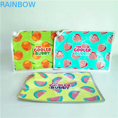 Flüssige Beweistüllenbeutel Plastik-Plastiktasche Großhandels für Saftflüssigkeit Nahrungsmittelbeutel-Verpackenpakete