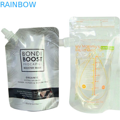 CMYK Pantone Gravüre des Tüllen-Beutels-240mic stehen oben Tüllen-Beutel