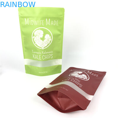 Trockene Plastikkräuterfrucht Satz-organische kundenspezifische Paket-Beutel Matcha mit Reißverschluss Mischveggies Chips Packaging Plastic Bag