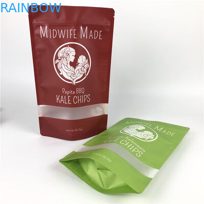 Trockene Plastikkräuterfrucht Satz-organische kundenspezifische Paket-Beutel Matcha mit Reißverschluss Mischveggies Chips Packaging Plastic Bag