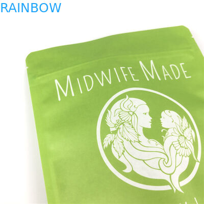 Kundenspezifischer Drucknahrungsmittelgrad stehen oben klares Fenster Zipverschluss-Dichtungs-Plastikfolien-Keks-Chips Paper Packaging Bags Withs