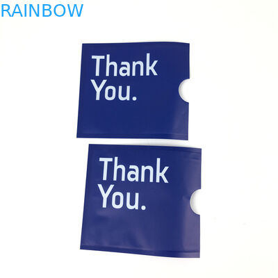 Großhandels- Druckgewohnheit formen Verpackentaschen Plastik-Matte Opp Heat Sealing Custom-Einsatz-Karten-Plastik