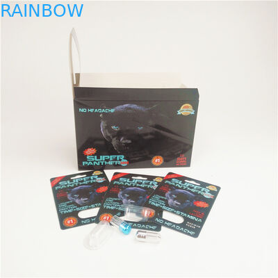 Pillen-Verpackenkarten-Kasten-Blasen-Mamba Pather des Nashorn-7 des Platin-3D