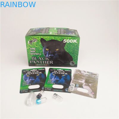 Pillen-Blasen-Karte Pantone CYMK CMRK des Vergrößerer-90mic mit Schaukarton