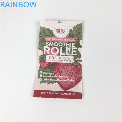 Kraftpapier-Beutel 100 CMYK sackt biologisch abbaubare Mircon-Süßigkeit Gummies BIOwinkel des leistungshebels ein