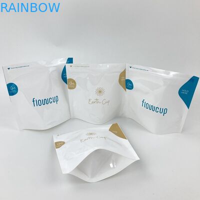 Mikrowellen-Sterilisator-Plastik-Imbiss sackt 150 Mikrometer für Menstruationstasse ein