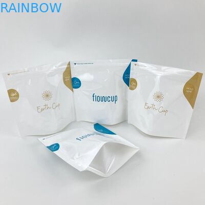 Mikrowellen-Sterilisator-Plastik-Imbiss sackt 150 Mikrometer für Menstruationstasse ein