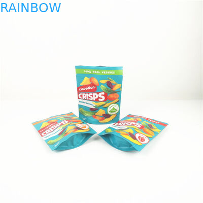 Gravüre Plastik VMPET CMYK stehen oben Reißverschluss-Taschen Beutel MOPP Doypack Plastik