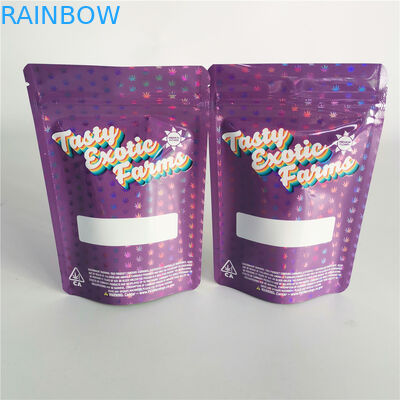 Kindergeruch-Beweis-Kräuterweihrauch Verpackenhaustier CBD säubern VMPET-Kräuterunkraut-Tasche