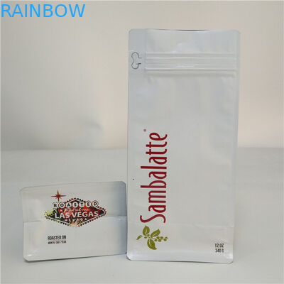 Degrassing-Ventil-machen untere Keil-Taschen 110 Mikrometer Matt-CMYK MOPP Reißverschluss zu