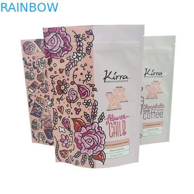 Mokka-Schokoladen-Körperpeeling MOPP VMPET tasche 10C CMYK kosmetisches Verpacken