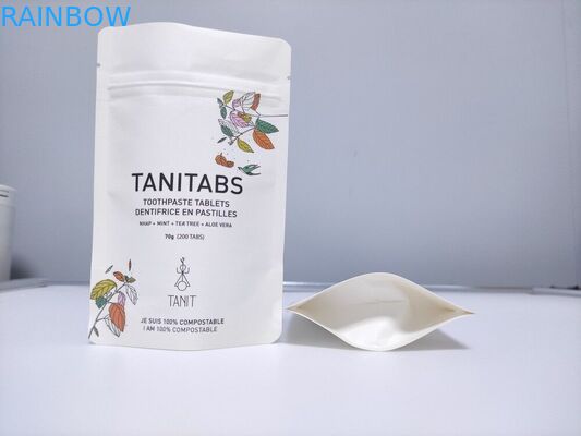 Wiederversiegelbarer Reißverschluss MOPP CMYK sackt 200mic VMPET Plastik-PVC CPE ein