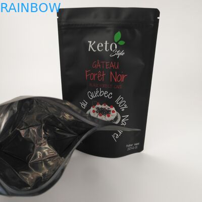 Plastikreißverschluss-Beutel CMYK VMPET selbstdichtende 110 Mikrometer AL-CPPs essbare Plastik Taschen-