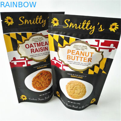 Plastikreißverschluss-Tasche der Schlange Doypack-Nahrungsmittelstand-oben Beutel-12C CMYK MOPP