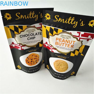 Plastikreißverschluss-Tasche der Schlange Doypack-Nahrungsmittelstand-oben Beutel-12C CMYK MOPP