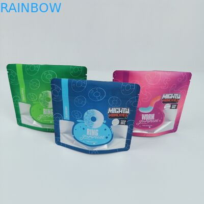 Stand-oben Reißverschluss-Tasche der Gravüren-10C stempelschnitt 3.5g 7g säubern Hanf MOPP 120mic