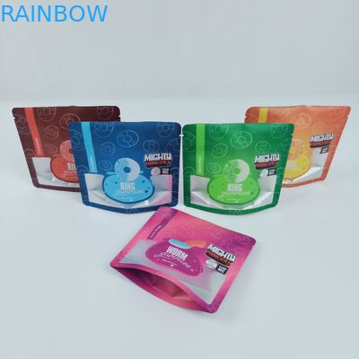 Stand-oben Reißverschluss-Tasche der Gravüren-10C stempelschnitt 3.5g 7g säubern Hanf MOPP 120mic