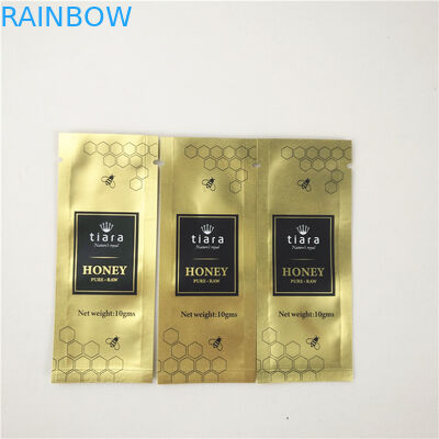 Honey Syrup Three Side Seal sackt CMYK 10C Gravnre ein, das dauerhaftes wiederversiegelbares druckt