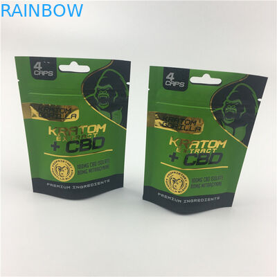 Unregelmäßige Form-kindersicherer Reißverschluss sackt PET 50mic - 200mic MOPP VMPET ein