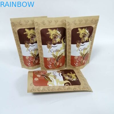 Aluminiumfolie mit Reißverschluss Plastik sackt Gravüre 100mic 140mic CMYK gedruckt ein